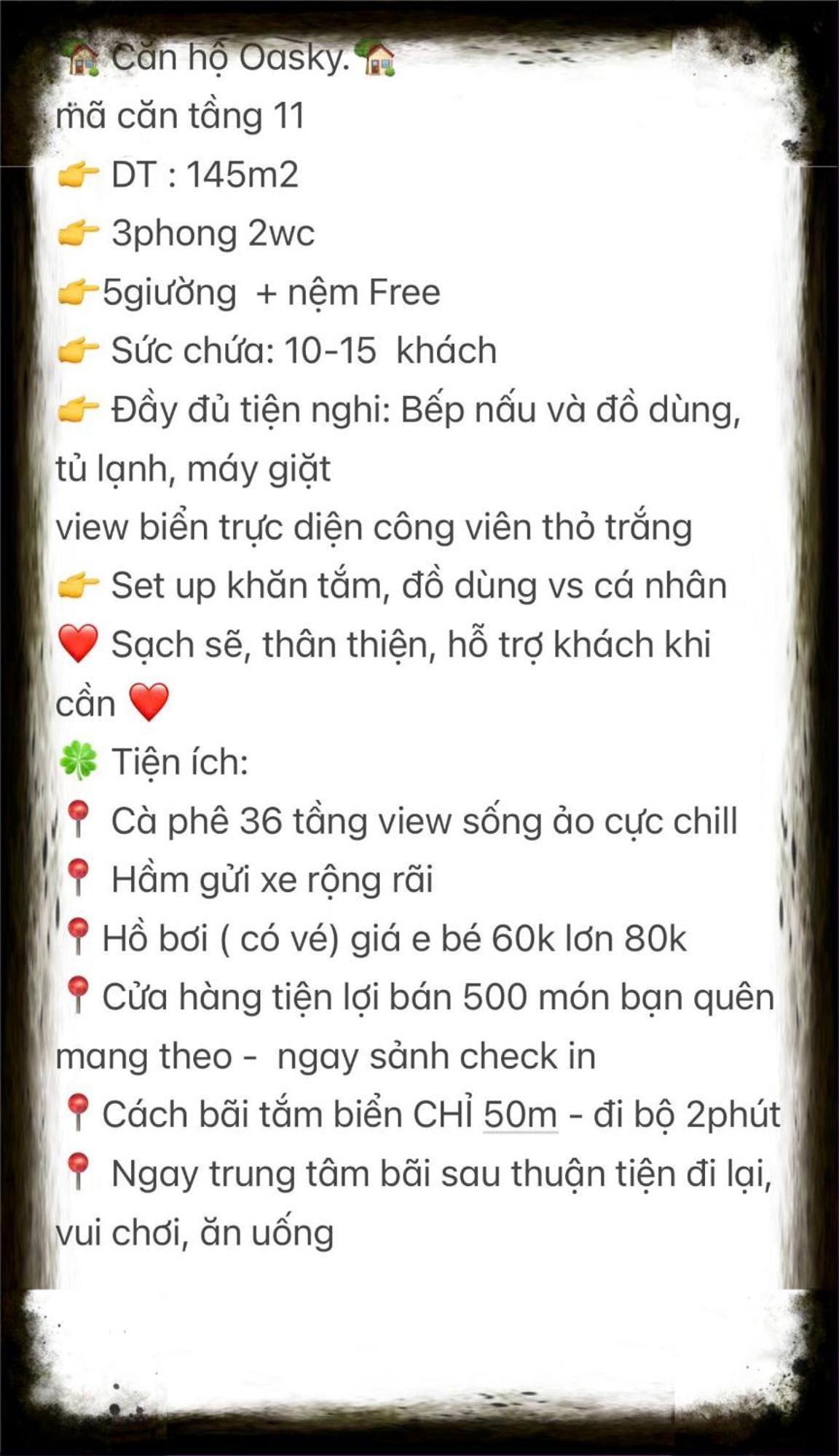 Can Ho "2" Oasky View Bien 3 Phong 5 Giuong- Oasky Sea View Apartment Vũng Tàu Exteriér fotografie